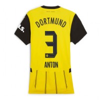 Echipament fotbal Borussia Dortmund Waldemar Anton #3 Tricou Acasa 2024-25 pentru femei maneca scurta